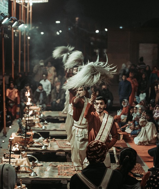 
Asthi Visarajan afterGanga-Arti