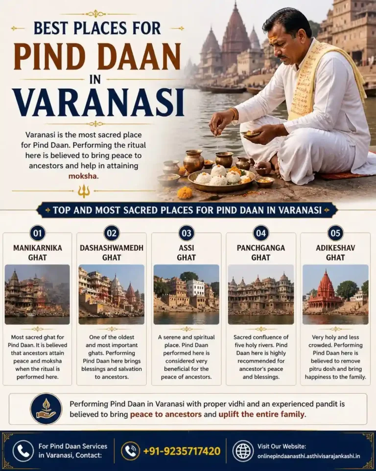 Best Place for Pind Daan in Varanasi